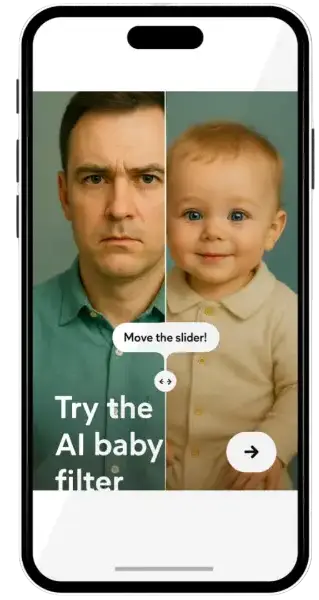 AI baby filter